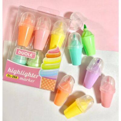 İbiş Külah Dondurma Şekilli Forforlu Kalem Çantalı 6 Renk DL-268 - 4