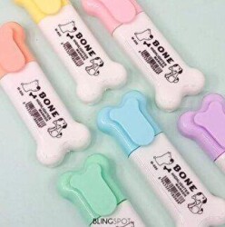 İbiş M-806-4 Fosforlu Kalem Çantalı Kemik 4Lü - İbis Oyuncak