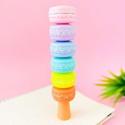 İbiş Makaron Şekilli Forforlu Kalem Kutulu 6 Renk MD-038B - 2