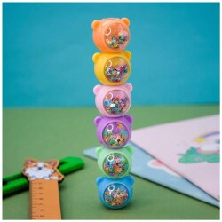 İbiş Md-125C Fosforlu Kalem Lüks Astronot Kız 6Lı - İbis Oyuncak