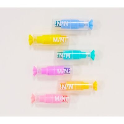 İbiş Şeker Şekilli Forforlu Kalem Kutulu 6 Renk BC-750 - 1