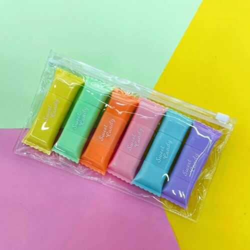 İbiş Sweet Candy Şekilli Forforlu Kalem Çantalı 6 Renk DL-206