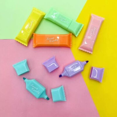 İbiş Sweet Candy Şekilli Forforlu Kalem Çantalı 6 Renk DL-206 - 2