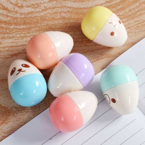 İbiş Yumurta Şekilli Forforlu Kalem Çantalı 6 Renk Q-1010