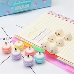 İbiş Yumurta Şekilli Forforlu Kalem Çantalı 6 Renk Q-1010 - 6