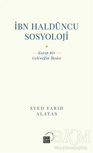 İbn Halduncu Sosyoloji - Küre Yayınları