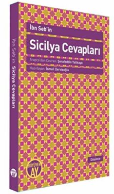 İbn Seb`in Sicilya Cevapları kapağı