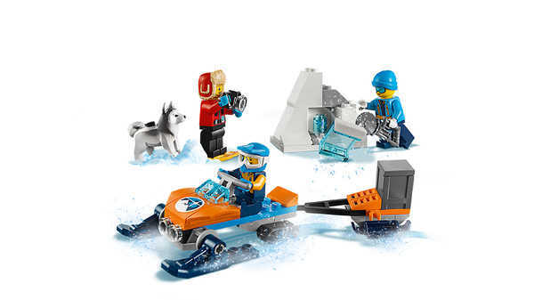 Lego City Arctic Kızaklı Kutup Motosikleti
