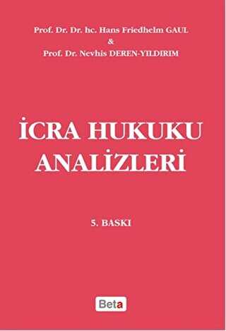 İcra Hukuku Analizleri - Beta Yayınevi