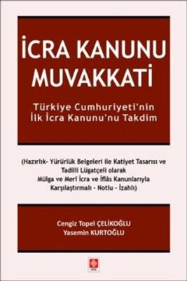 İcra Kanunu Muvakkati - 1