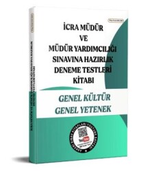İcra Müdür ve Müdür Yardımcılığı Sınavına Hazırlık Deneme Testleri Kitabı - Askeri Sınav Kitapları