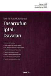 İcra ve İflas Hukukunda - Tasarrufun İptali Davaları - Seçkin Yayıncılık