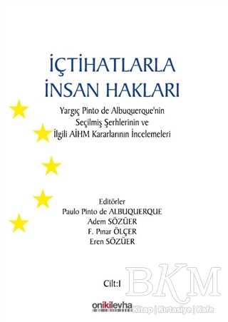 İçtihatlarla İnsan Hakları 3 Cilt Takım - On İki Levha Yayınları