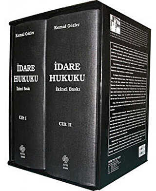 İdare Hukuku 2 Kitap Takım - Ekin Basım Yayın