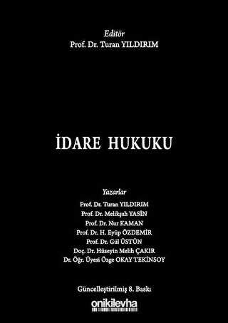 İdare Hukuku - On İki Levha Yayınları