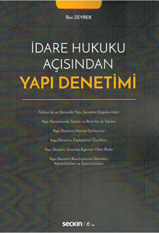 İdare Hukuku Açısından Yapı Denetimi - Seçkin Yayıncılık