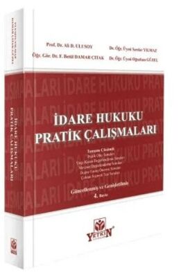 İdare Hukuku Pratik Çalışmaları - 1