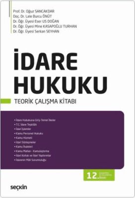 İdare Hukuku Teorik Çalışma Kitabı - 1