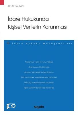 İdare Hukukunda Kişisel Verilerin Korunması - 1