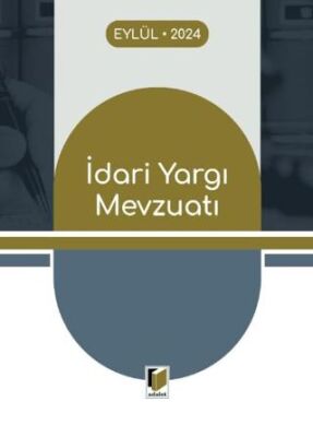 İdari Yargı Mevzuatı 2024 - 1