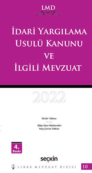 İdari Yargılama Usulü Kanunu Ve İlgili Mevzuat - LMD - 10 - Bkmkitap