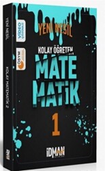 Kolay Öğreten Matematik 1 - İdman Yayınları