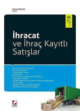 İhracat ve İhraç Kayıtlı Satışlar - Seçkin Yayıncılık