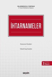 İhtarnameler - Seçkin Yayıncılık