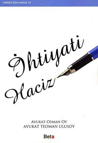 İhtiyati Haciz - Beta Yayınevi