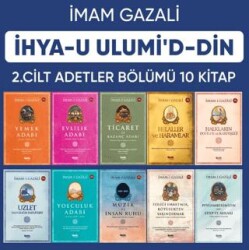 İhyau Ulumiddin 2. Cilt Adetler Bölümü 10 Kitap - Çelik Yayınevi