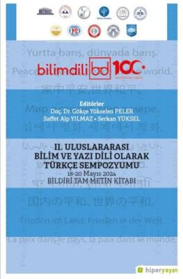 II. Uluslararası Bilim ve Yazı Dili Olarak Türkçe Sempozyumu - 1