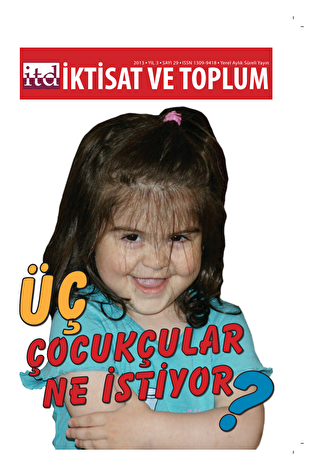 İktisat ve Toplum Dergisi Sayı: 29 - İktisat ve Toplum Dergisi