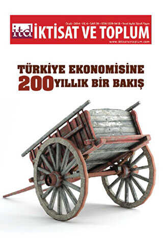 İktisat ve Toplum Dergisi Sayı: 39 - İktisat ve Toplum Dergisi