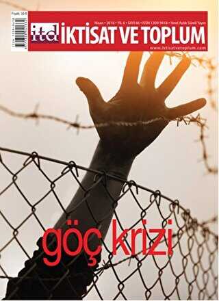 İktisat ve Toplum Dergisi Sayı: 66 - İktisat ve Toplum Dergisi