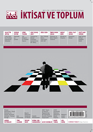 İktisat ve Toplum Dergisi Sayı: 8 - İktisat ve Toplum Dergisi