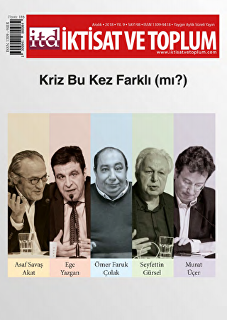 İktisat ve Toplum Dergisi Sayı: 98 Aralık 2018 - İktisat ve Toplum Dergisi