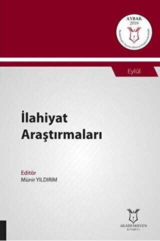 İlahiyat Araştırmaları AYBAK 2019 Eylül