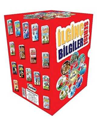 İlginç Bilgiler Serisi Seti 16 Kitap Takım - Teleskop Popüler Bilim