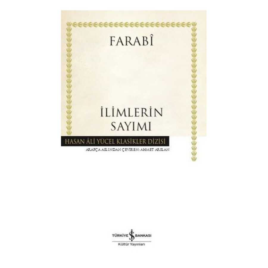 İlimlerin Sayımı - İş Bankası Kültür Yayınları