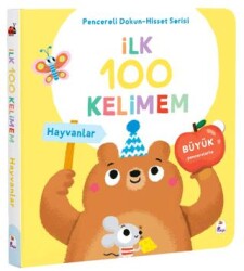 İlk 100 Kelimem – Hayvanlar Pencereli Dokun-Hisset - İndigo Çocuk