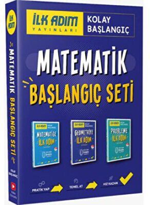 İlk Adım Yayınları Matematik Başlangıç Seti - 1