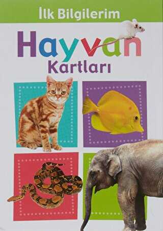 İlk Bilgilerim Hayvan Kartları 0-3 Yaş - Çocuk Gezegeni