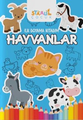 İlk Boyama Kitabım - Hayvanlar - 1