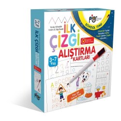 İlk Çizgi Alıştırma Kartları - Piar Kids