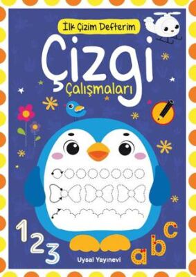 İlk Çizim Defterim Çizgi Çalışmaları - 1