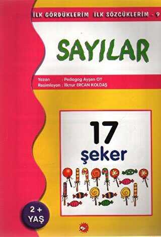 İlk Gördüklerim İlk Sözcüklerim 9 - Sayılar - Beyaz Balina Yayınları