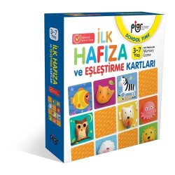 İlk Hafıza ve Eşleştirme Kartları Seti - Piar Kids