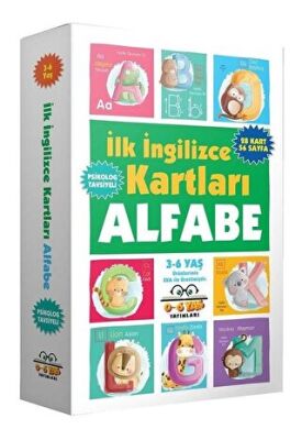 İlk İngilizce Kartları Alfabe kapağı