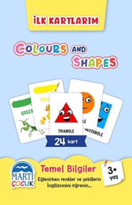 Colours and Shapes - İlk Kartlarım kapağı