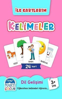 Kelimeler - İlk Kartlarım kapağı